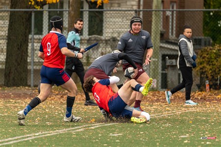 RSEQ 2024 - Finale Rugby Univ Masc - ETS (19) vs (14) Ottawa - 1 Mi-Temps Reel B