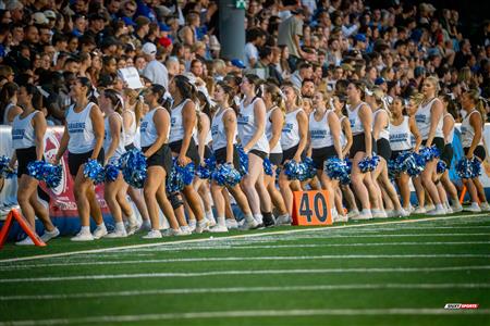 RSEQ 2024 Cherleeding Carabins - Match de Football contre le Vert-et-Or