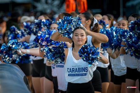 RSEQ 2024 Cherleeding Carabins - Match de Football contre le Vert-et-Or