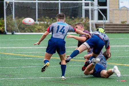 Rugby Univ. Masc. Dével. - Ottawa U (5) vs (20) ETS - 1st Half