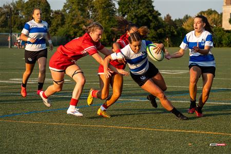 RSEQ 2024 - Rugby Univ F - Université de Montréal (41) vs (7) McGill University