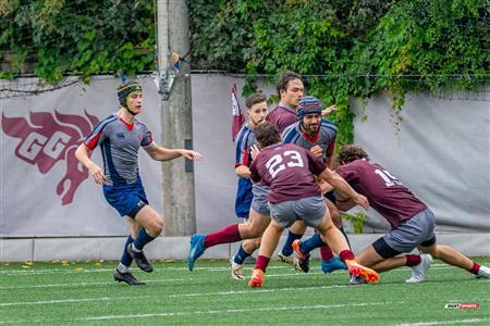 Rugby Univ. Masc. Dével. - Ottawa U (5) vs (20) ETS - 1st Half