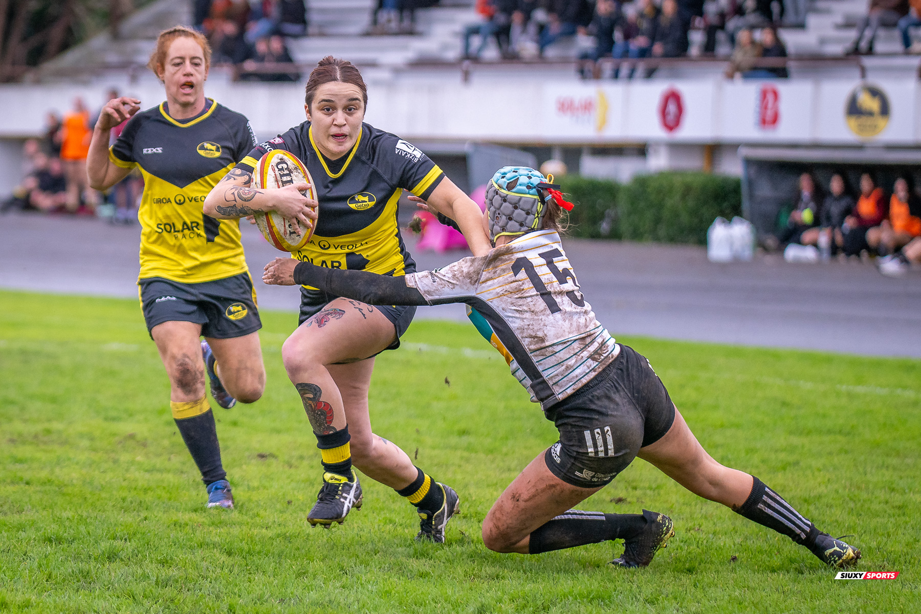  Getxo Artea Rugby Taldea - CR Atlético Portuense - Rugby - FER 2024 - DHB F - Getxo Neskak Rt (29) vs (0) CR Atl. Portuense (#FER24DHBGNPOR01) Photo by: Fredy Monfoto | Siuxy Sports 2024-01-14