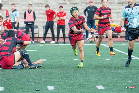 COVO CUP 2024 & 150th Anniversary 1st game - McGill University (57) vs (0) Harvard University - Rugby - 1st Half