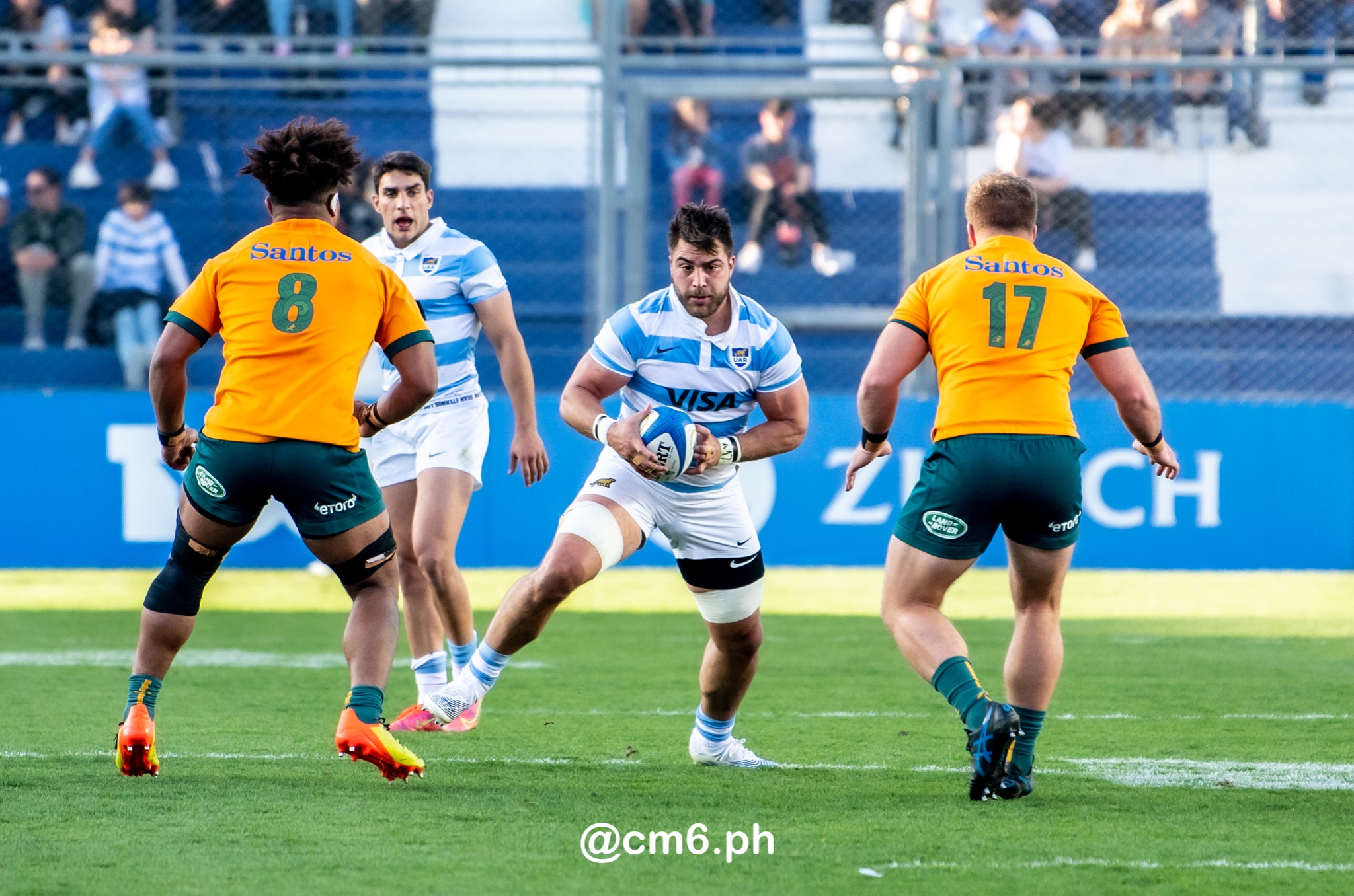  Selección Argentina de Rugby XV - Australia national rugby union team (M) - Rugby - Rugby Championship - Pumas (26) vs (41) Australia - Mendoza - Reel A (#RCH22ARGAUSa07) Photo by: Christian Mas | Siuxy Sports 2022-07-06