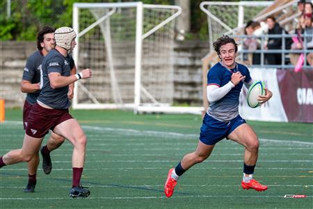 RSEQ 2024 - Rugby Univ. Masc - Ottawa U (18) vs (16) ETS - 1st Half