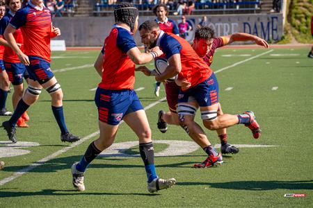 RSEQ 2024 Rugby M - ETS (40) vs (14) Concordia U. - 2ème mi-temps