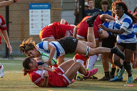 RSEQ 2024 - Rugby Univ F - Université de Montréal (41) vs (7) McGill University