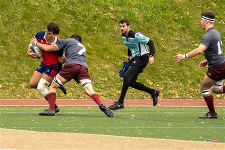 RSEQ 2024 - Finale Rugby Univ Masc - ETS (19) vs (14) Ottawa - 2 Mi-Temps Reel A