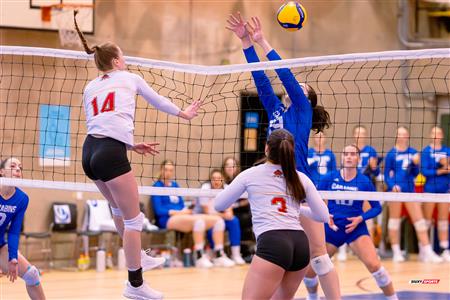 RSEQ - 2024 Volley F - U de Montréal (3) vs (2) U Laval