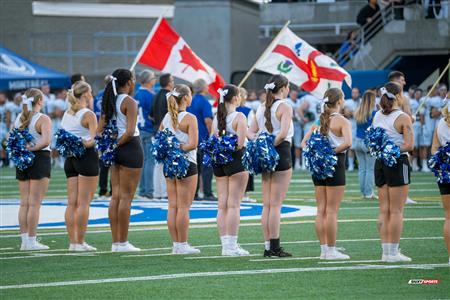 RSEQ 2024 Cherleeding Carabins - Match de Football contre le Vert-et-Or