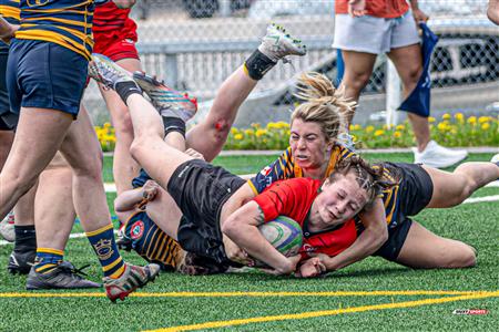 RQ 2024 - SUPER LIGUE F - TMR (5) - (74) CLUB DE RUGBY DE QUÉBEC -  Reel 2