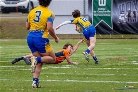 RSEQ 2024 - Final Rugby Masc CEGEP - John Abbott (48) vs (18) André Laurendeau - Second Half