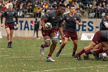 RSEQ 2024 - Finale Rugby Univ Masc - ETS (19) vs (14) Ottawa - 2 Mi-Temps Reel B