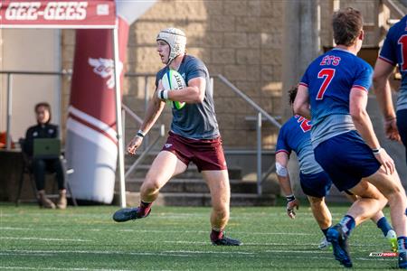 RSEQ 2024 - Rugby Univ. Masc - Ottawa U (18) vs (16) ETS - 1st Half