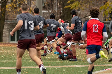 RSEQ 2024 - Finale Rugby Univ Masc - ETS (19) vs (14) Ottawa - 1 Mi-Temps Reel B