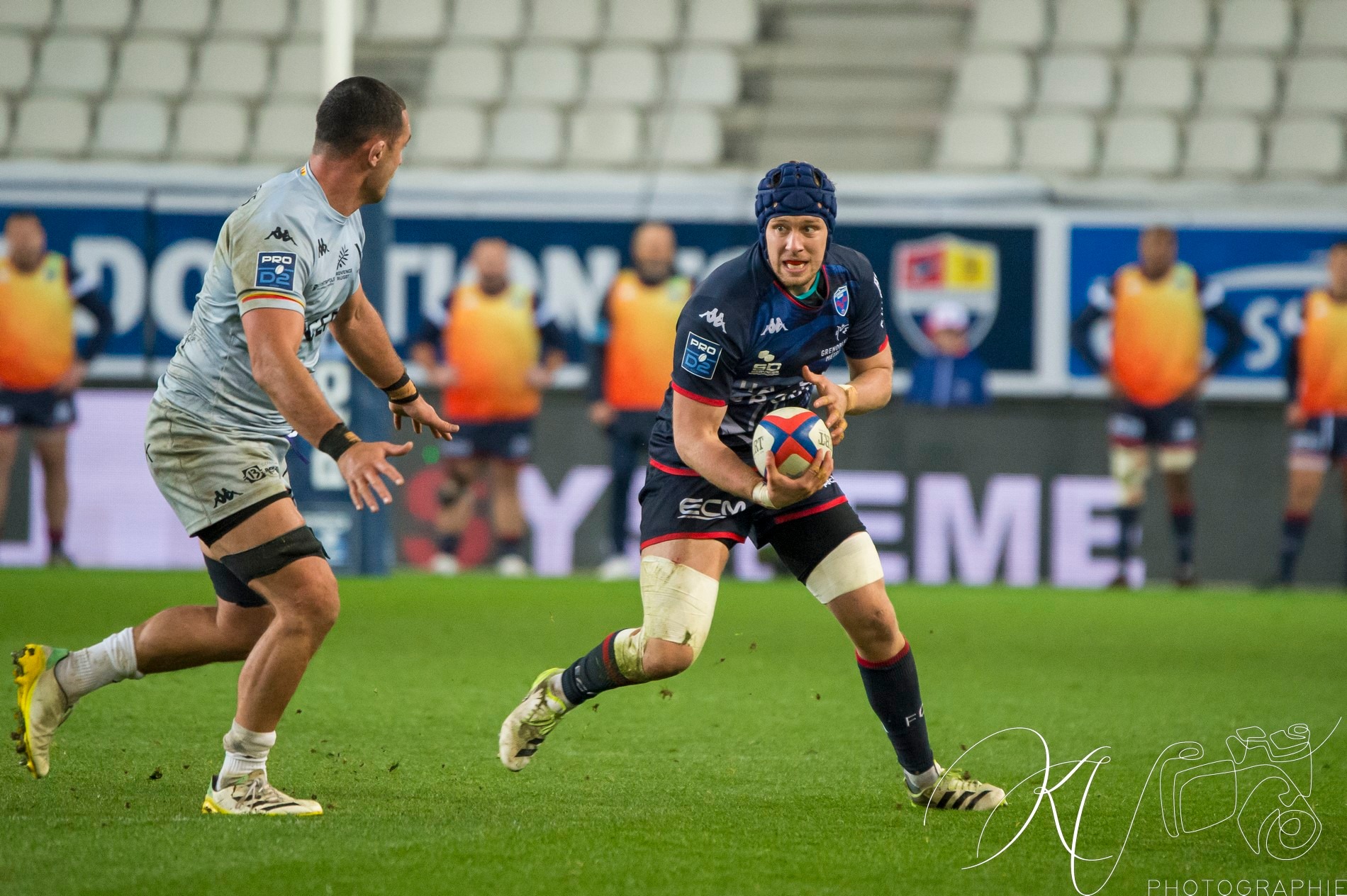 Antonin BERRUYER -  FC Grenoble Rugby - Provence - Rugby - PRO D2 - FC GRENOBLE (45) VS (10) Provence Rugby (#2024PROD1FCGPRR01) Photo by: Karine Valentin | Siuxy Sports 2024-01-04