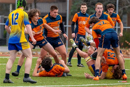 RSEQ 2024 - Final Rugby Masc CEGEP - John Abbott (48) vs (18) André Laurendeau - First Half