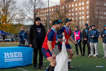 RSEQ 2024 - Finale Rugby Univ Masc - ETS vs Ottawa - Célébrations