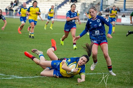 FFR 2024 Elite 1 Fém - ASM Romagnat (32) vs (8) Amazones FC Grenoble 