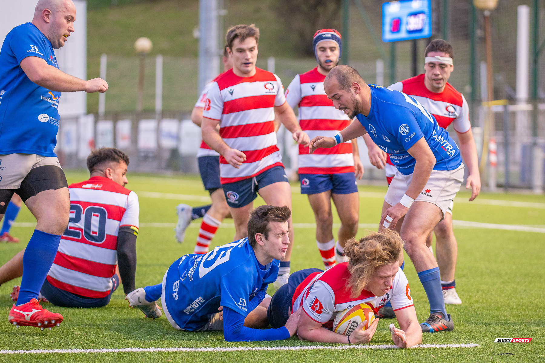  Universitario Bilbao Rugby - Real Oviedo Rugby - Rugby - FER 2024 - DHB - Universitario Bilbao Rugby (60) vs (27) Real Oviedo Rugby (#FER24DHBUBRROR01) Photo by: Fredy Monfoto | Siuxy Sports 2024-01-13