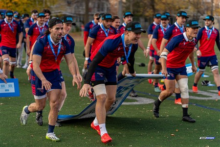 RSEQ 2024 - Finale Rugby Univ Masc - ETS vs Ottawa - Célébrations