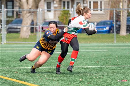 RQ 2024 - Match Pré-Saison - Rugby Club Montréal (10) vs (41) Town of Mount Royal - F