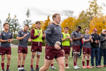 RSEQ 2024 - Finale Rugby Univ Masc - ETS vs Ottawa - Medailles OTT