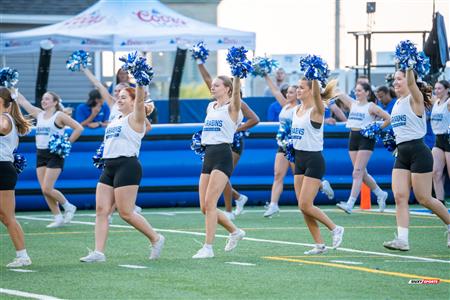 RSEQ 2024 Cherleeding Carabins - Match de Football contre le Vert-et-Or