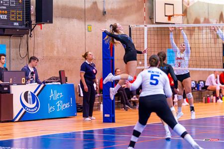 RSEQ - 2024 Volley F - Demi-finale - U de Montréal (3) vs (1) U Laval