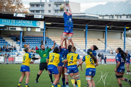 FFR 2024 Elite 1 Fém - ASM Romagnat (32) vs (8) Amazones FC Grenoble 