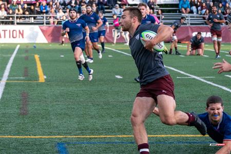 RSEQ 2024 - Rugby Univ. Masc - Ottawa U (18) vs (16) ETS - 1st Half