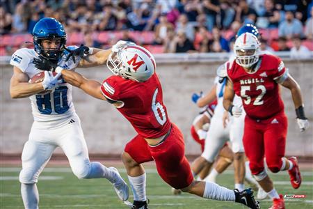 RSEQ 2024 Football - McGill Redbirds (8) vs (47) Université de Montréal Carabins