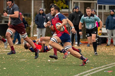 RSEQ 2024 - Finale Rugby Univ Masc - ETS (19) vs (14) Ottawa - 1 Mi-Temps Reel B