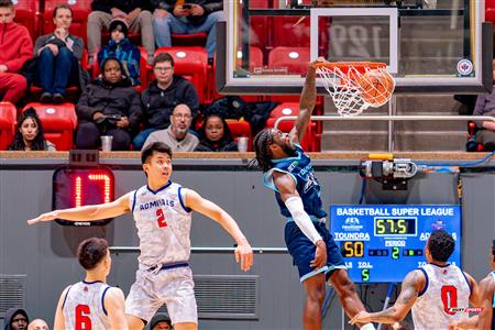 BSL - Montreal Toundra (116) vs (87) Tri-State Admirals - 1st half