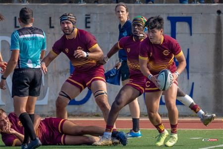 RSEQ 2024 Rugby M - ETS (40) vs (14) Concordia U. - 1ère mi-temps