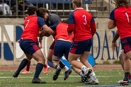 RSEQ 2024 - Finale Rugby Univ Masc - ETS (19) vs (14) Ottawa - 1 Mi-Temps Reel B