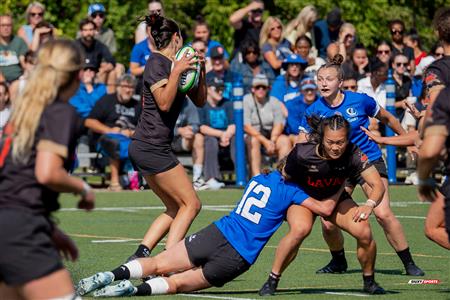 RSEQ 2024 - Rugby Univ F - Université de Montréal (0) vs (49) Université Laval