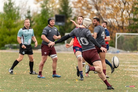 RSEQ 2024 - Finale Rugby Univ Masc - ETS (19) vs (14) Ottawa - 2 Mi-Temps Reel A