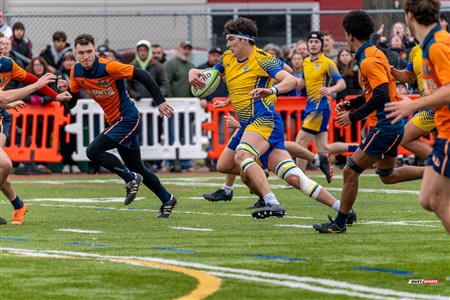 RSEQ 2024 - Final Rugby Masc CEGEP - John Abbott (48) vs (18) André Laurendeau - First Half