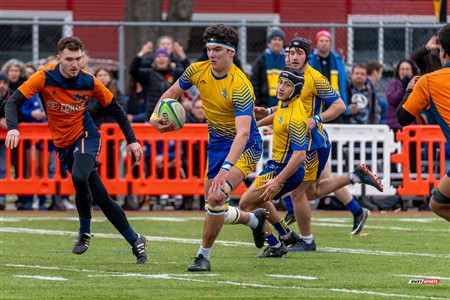 RSEQ 2024 - Final Rugby Masc CEGEP - John Abbott (48) vs (18) André Laurendeau - First Half