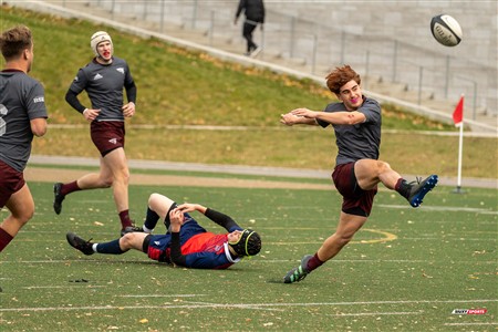 RSEQ 2024 - Finale Rugby Univ Masc - ETS (19) vs (14) Ottawa - 2 Mi-Temps Reel A
