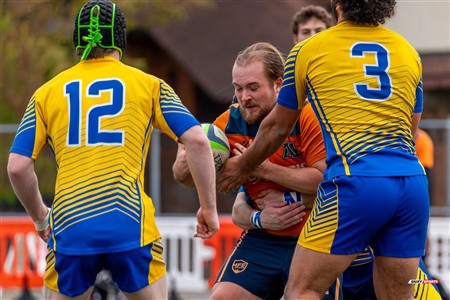 RSEQ 2024 - Final Rugby Masc CEGEP - John Abbott (48) vs (18) André Laurendeau - First Half