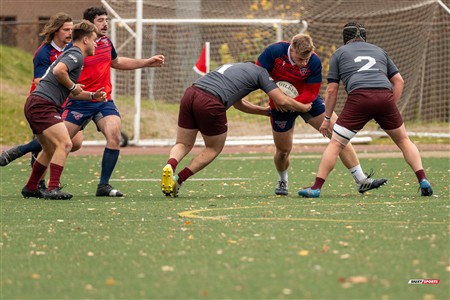 RSEQ 2024 - Finale Rugby Univ Masc - ETS (19) vs (14) Ottawa - 2 Mi-Temps Reel A