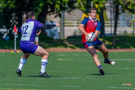 RSEQ 2024 - Rugby Univ. Masc - ETS (43) vs (10) Bishop's - 1st Half