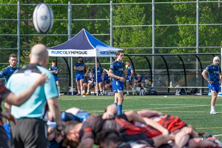 RQ 2024 - Super Ligue M - Parc Olympique (29) vs (15) Club de Rugby de Québec - 1ère mi-temps