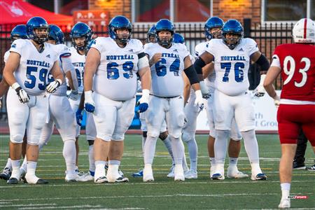 RSEQ 2024 Football - McGill Redbirds (8) vs (47) Université de Montréal Carabins