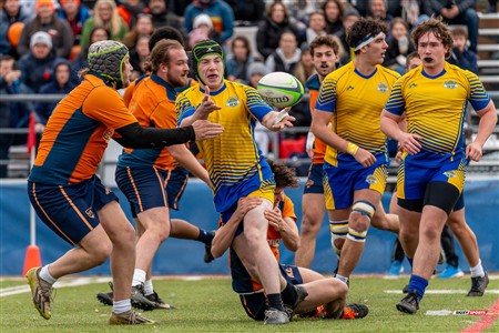 RSEQ 2024 - Final Rugby Masc CEGEP - John Abbott (48) vs (18) André Laurendeau - First Half