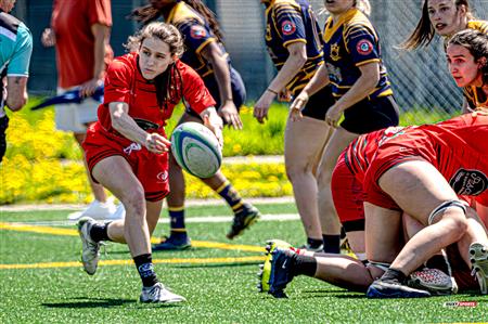 RQ 2024 - SUPER LIGUE F - TMR (5) - (74) CLUB DE RUGBY DE QUÉBEC -  Reel 2