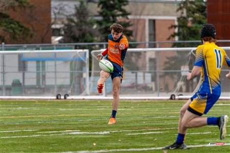 RSEQ 2024 - Final Rugby Masc CEGEP - John Abbott (48) vs (18) André Laurendeau - First Half